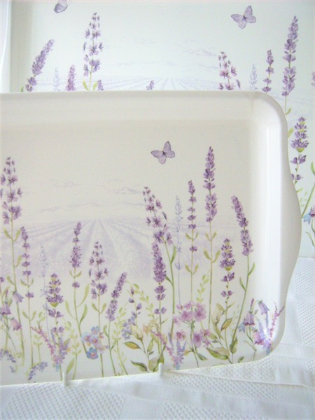Tablett Lavender Field Easy Life